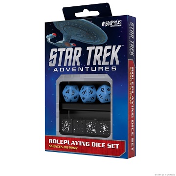 Star Trek Adventures: DICE SET - SCIENCES BLUE 