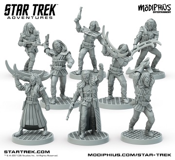 Star Trek Adventures: Klingon Warband (Miniatures) 