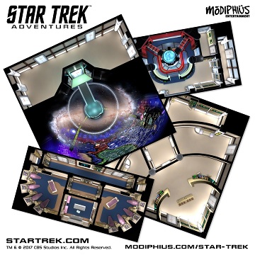 Star Trek Adventures: NEXT GEN STARFLEET DECK TILES 