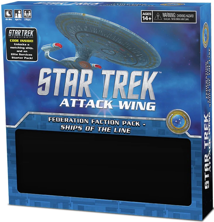 Star Trek: Attack Wing: Ships Of The Line Federation Faction Pack  