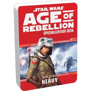 Star Wars Age of Rebellion: Specialization Deck- Soldier Heavy 