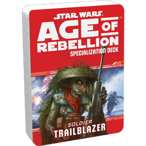 Star Wars Age of Rebellion: Specialization Deck- Soldier Trailblazer 