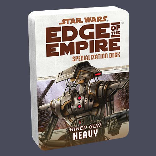Star Wars Edge of the Empire: Specialization Deck - Hired Gun Heavy 