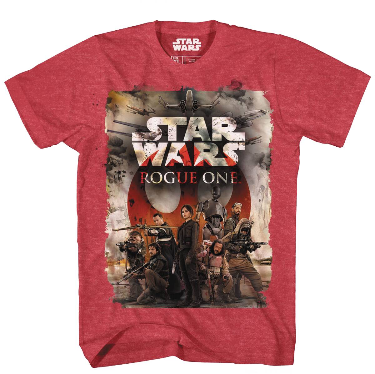 Star Wars Team One Red T-shirt (Large) 