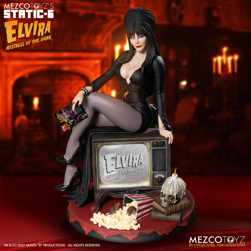 Static-6: Elvira Mistress of the Dark (1/6 Statue) 