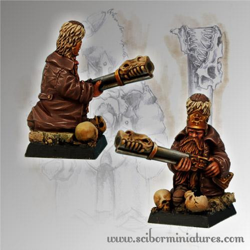 Scibor Monstrous Miniatures: Strielec Kneeling #2 