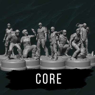 Sub Terra: Core Miniatures  