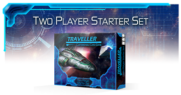 Traveller Customizable Card Game: Two Player Starter Set 