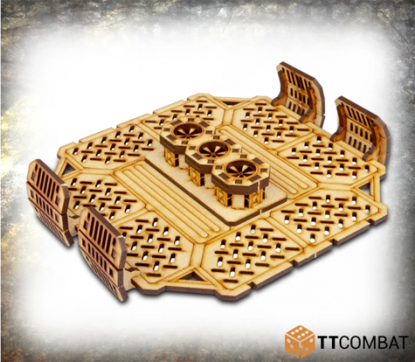 TT Combat Terrain: Industrial Hive- Sector 1: Storage Platform Fans 