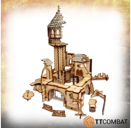 TT Combat Terrain: Savage Domain- Crumbling Tower 