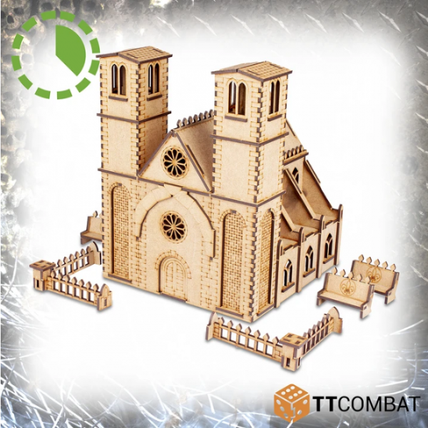 TT Combat Terrain: Sci-fi Scenics - Convent Abbey 