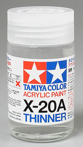 Tamiya Acrylic Paint 46ml: X-20AL Thinner 