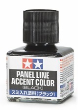 Tamiya Panel Line Accent Color (Black) 