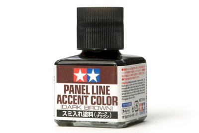 Tamiya Panel Line Accent Color (Dark Brown) 