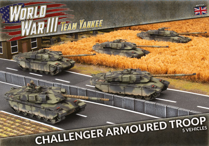 Team Yankee: British Challenger Armoured Troop 