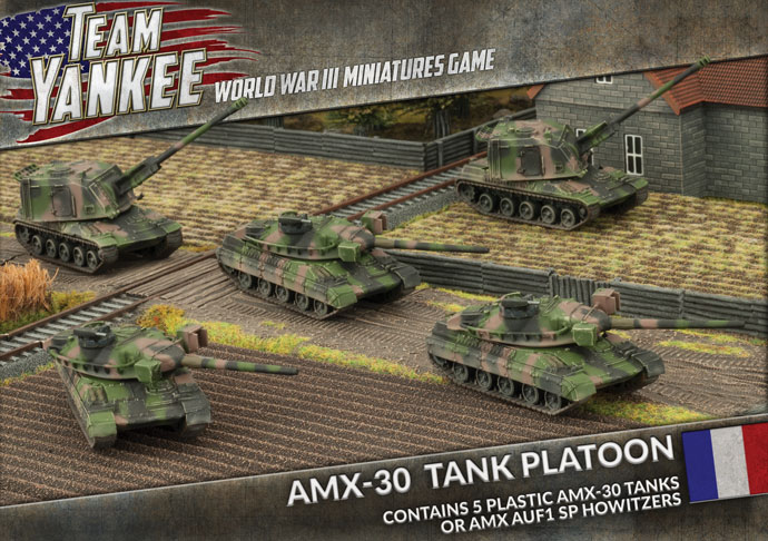 Team Yankee: French: AMX-30 Tank Platoon 