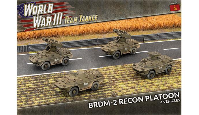 Team Yankee Soviet: BRDM-2 Recon Platoon 