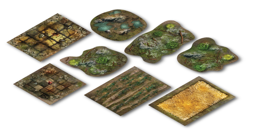Terrain Crate: Fantasy Gaming Templates (8ct) 