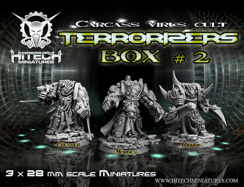 Warhell: Carcass Virus Cult-Terrorizers Box #2 