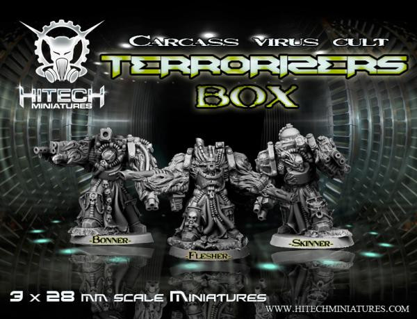 Warhell: Carcass Virus Cult- Terrorizers Box #1 