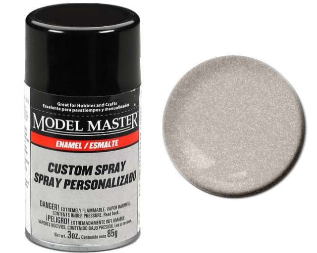 Testors Auto Enamel Sprays: Silver Glitter - Gloss 