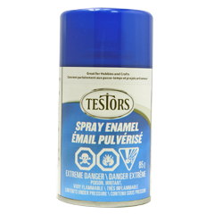 Testors Enamel Spray- Gloss: Dark Blue 