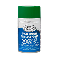 Testors Enamel Spray- Gloss: Green 
