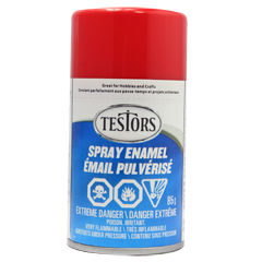 Testors Enamel Spray- Gloss: Red 