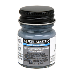 Testors Model Masters Acrylic Paints- 5-O Ocean Gray - Semi-Gloss 