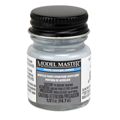 Testors Model Masters Acrylic Paints- 5-P Pale Blue Gray - Semi-Gloss 