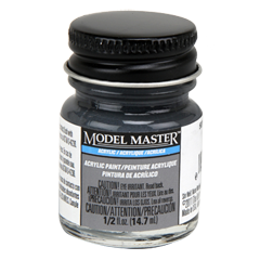 Testors Model Masters Acrylic Paints- 507-A Dark Gray R.N. - Semi-Gloss 