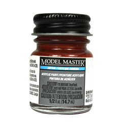 Testors Model Masters Acrylic Paints- Burnt Sienna - Flat 