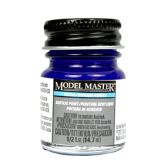 Testors Model Masters Acrylic Paints- Dark Blue - Gloss 