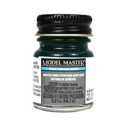 Testors Model Masters Acrylic Paints- Dark Pearl Green - Gloss 