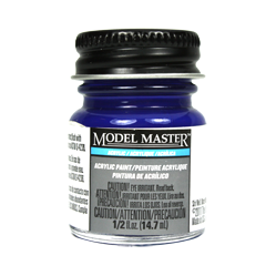 Testors Model Masters Acrylic Paints- Ford/GM Engine Blue - Gloss 