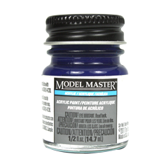 Testors Model Masters Acrylic Paints- Insignia Blue FS35044 - Flat 