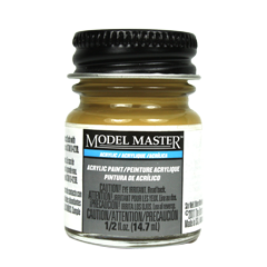 Testors Model Masters Acrylic Paints- Sandgelb RLM 79 - Semi-Gloss 