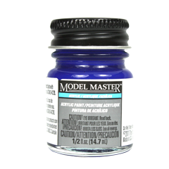 Testors Model Masters Acrylic Paints- True Blue Pearl - Gloss 