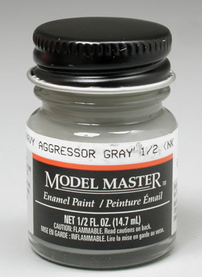 Testors Model Masters Enamel Paints- Aggressor Gray 