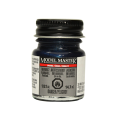 Testors Model Masters Enamel Paints- Arctic Blue Metallic - Gloss 