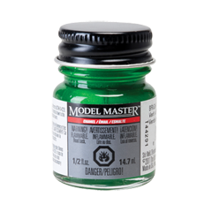 Testors Model Masters Enamel Paints- Bright Green - Gloss 