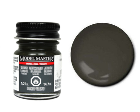 Testors Model Masters Enamel Paints- Semi Gloss Field Grey 