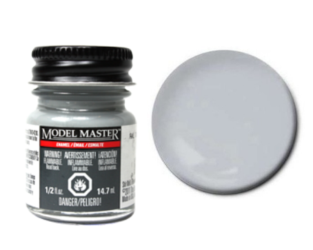 Testors Model Masters Enamel Paints- Semi Gloss Hellgrau 50 KMS 