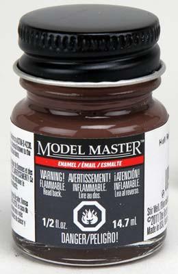 Testors Model Masters Enamel Paints- Semi Gloss Hull Red Schiffsbobenfarb KMS 