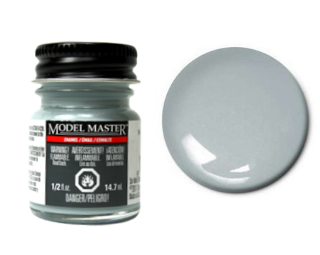 Testors Model Masters Enamel Paints- Semi Gloss Light Grey USN 