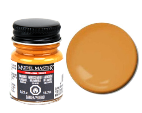 Testors Model Masters Enamel Paints- Semi Gloss Light Rust 