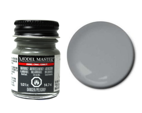 Testors Model Masters Enamel Paints- Semi Gloss Natural Haze Grey USN 