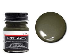 Testors Model Masters Enamel Paints- Semi Gloss Tricolor Green NATO 