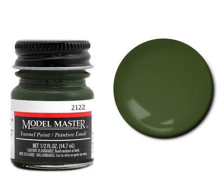 Testors Model Masters Enamel Paints- Topside Green 