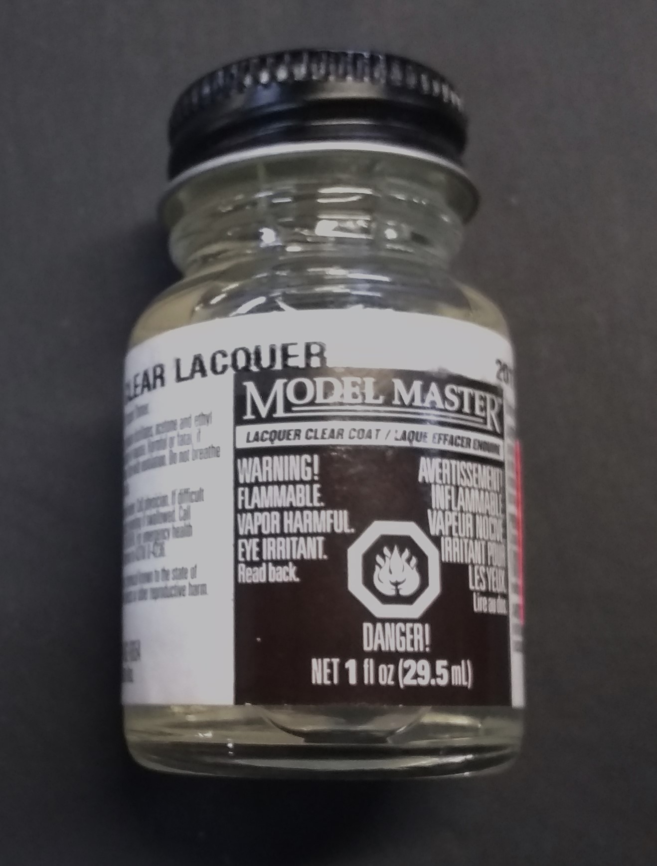 Testors Model Masters Paints: Gloss Clear Lacquer 